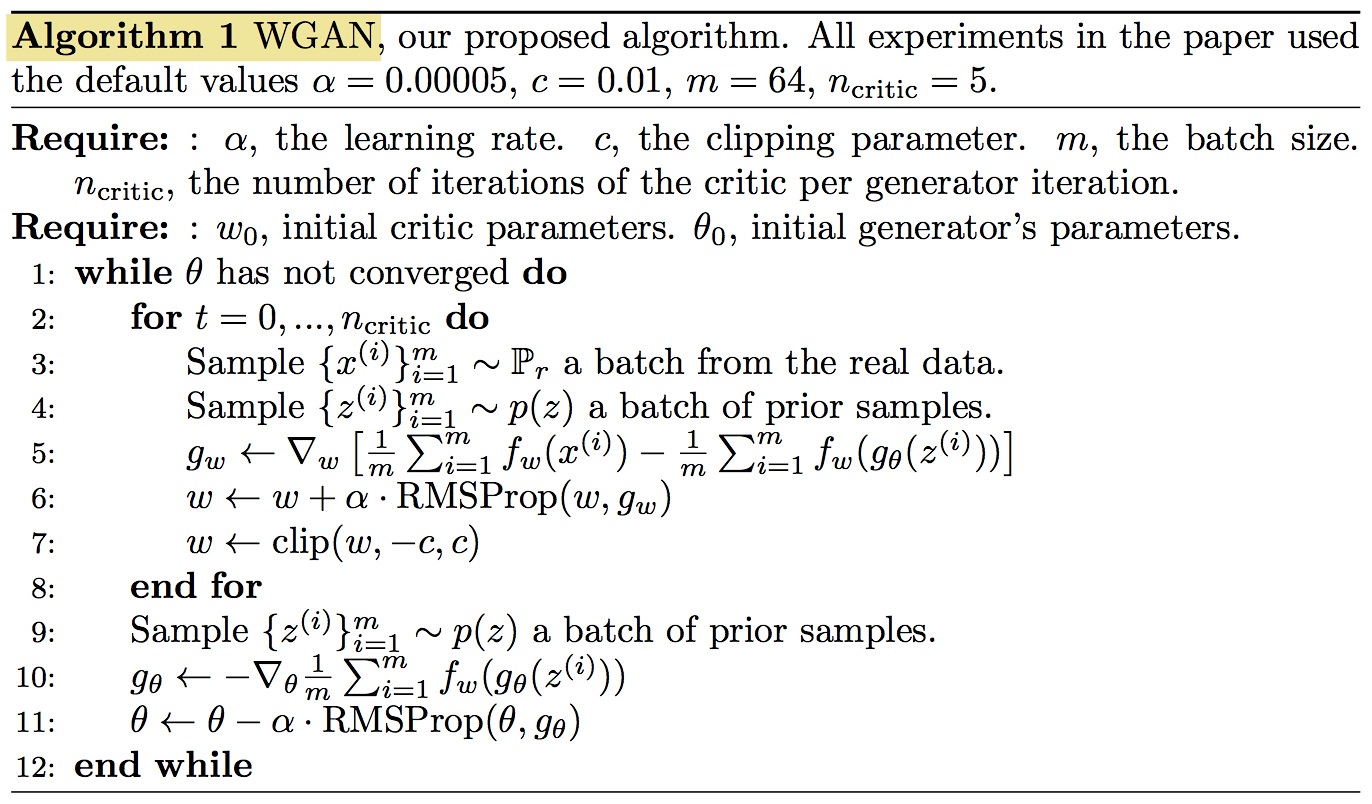 WGAN_algorithm